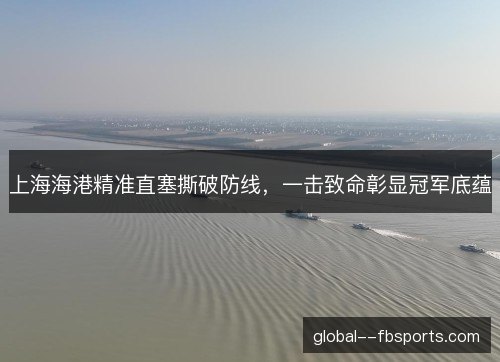上海海港精准直塞撕破防线，一击致命彰显冠军底蕴